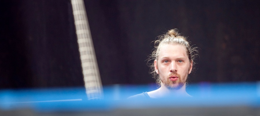 Sarth Calhoun performing at Lollapalooza.